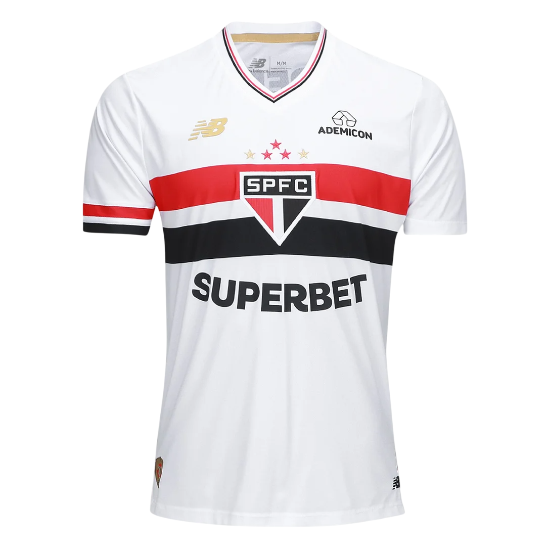 CAMISA SÃO PAULO 2025 TORCEDOR MASCULINA