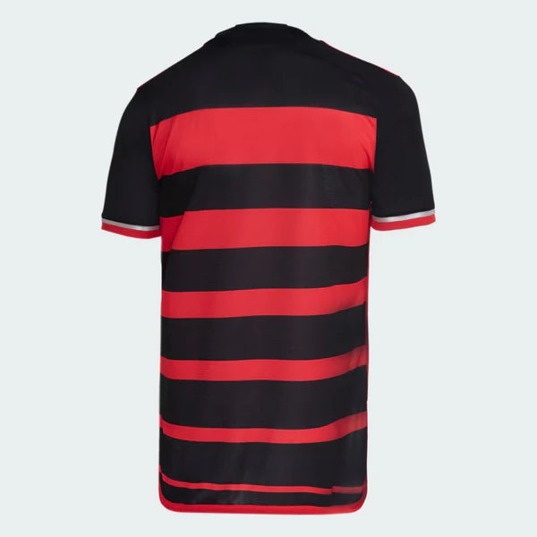 Camisa do Flamengo Home 24/25 s/n Torcedor Masculino - Preto e Vermelho